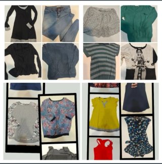 Lote Ropa S/M 17 Prendas