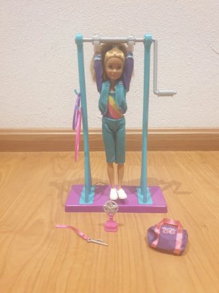 Stacie Piruetas Hermana Barbie Gimnasia