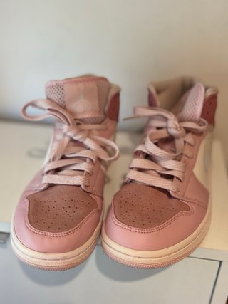 Zapatillas Nike Jordan Talla 37.5 Rosa/Blanco