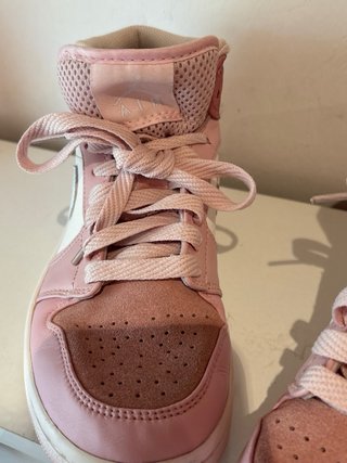 Zapatillas Nike Jordan Talla 37.5 Rosa/Blanco