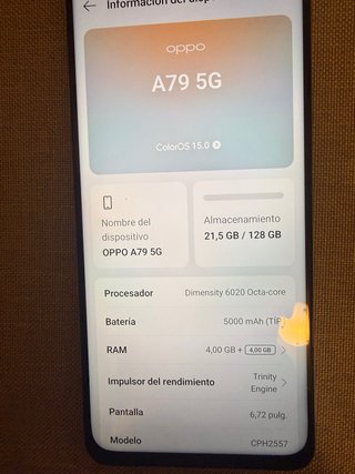 OPPO A79 5G Negro 128gb