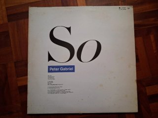 Vinilo Peter Gabriel So
