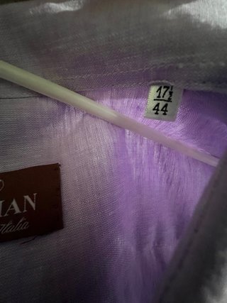 Camisa de lino rosa FIRMAN