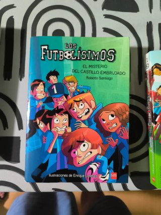 pack de libros de los futbolisimos (1,6,8)
