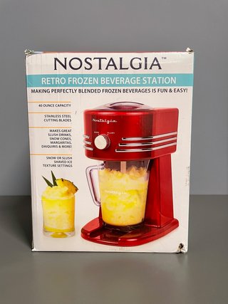 Macchina Granita Nostalgia Rossa