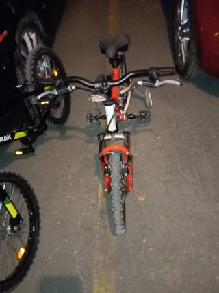 Bici infantil doble suspensión 3-6 años