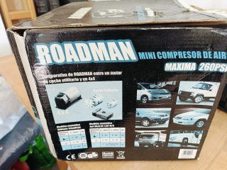 Mini compresor de aire ROADMAN 260PSI
