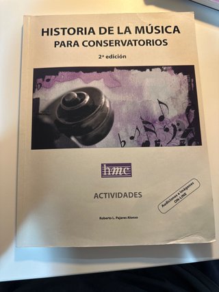 Historia de la Música actividades