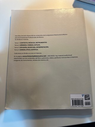 Historia de la Música actividades