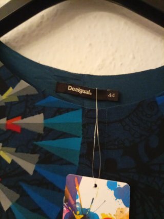 Vestido Desigual Talla Única Nuevo
