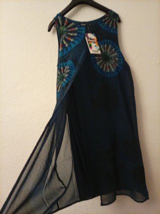 Vestido Desigual Talla Única Nuevo