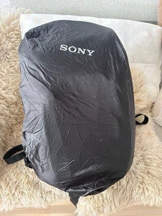 Zaino Sony Nero e Arancione