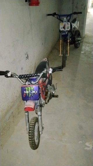 2 Motos Pit Bike Motocross Niños
