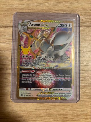 Arceus VSTAR 30 aniversario Pokémon