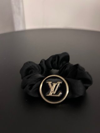 Elastico capelli Louis Vuitton LV nero