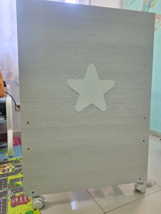 Cuna blanca para bebé