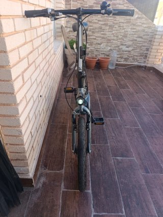 Bicicleta Plegable Bitwin Gris