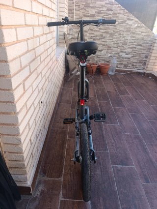 Bicicleta Plegable Bitwin Gris