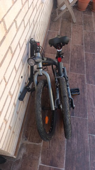 Bicicleta Plegable Bitwin Gris