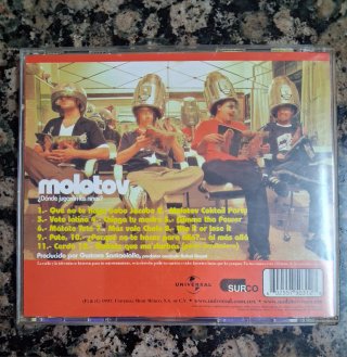 Lote 2 CD y 1 Single-MOLOTOV Apocalyshit, Parásito