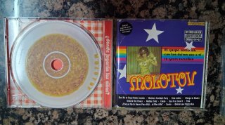 Lote 2 CD y 1 Single-MOLOTOV Apocalyshit, Parásito