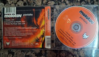 Lote 2 CD y 1 Single-MOLOTOV Apocalyshit, Parásito