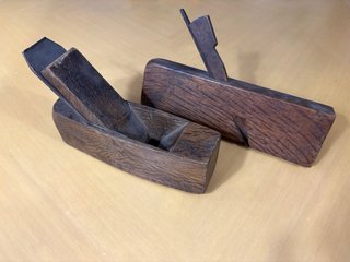 Cepillos de carpintero madera antiguos