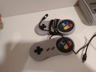 Consola Retro SNES con 2 mandos
