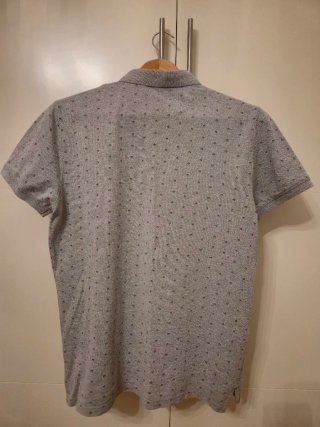 Lote 2 polos Massimo Dutti grises