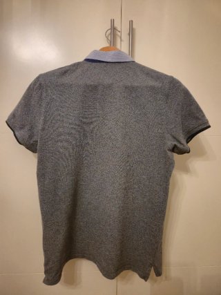 Lote 2 polos Massimo Dutti grises