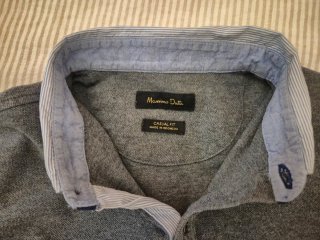 Lote 2 polos Massimo Dutti grises