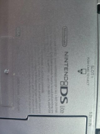 Nintendo DS Lite Plata