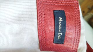 Chaqueta de Piel Roja