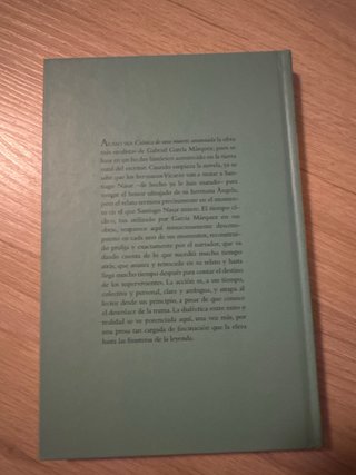 Crónica de una muerte anunciada