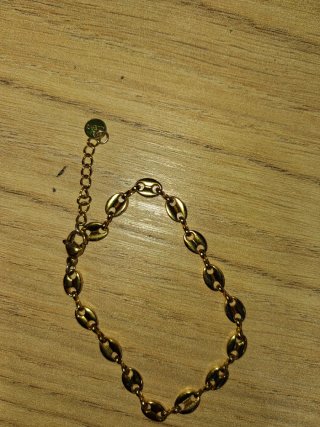 Pulsera Acero Inoxidable Baño Oro