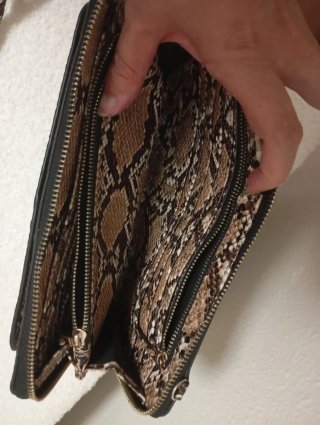Bolso Cartera Parfois Pitón Multicolor