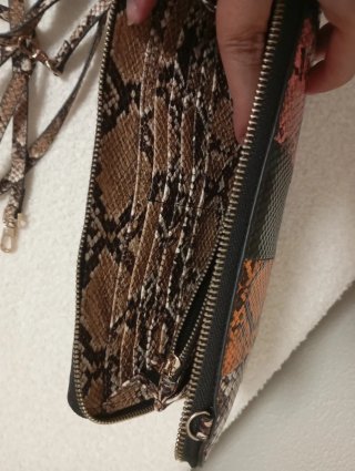 Bolso Cartera Parfois Pitón Multicolor