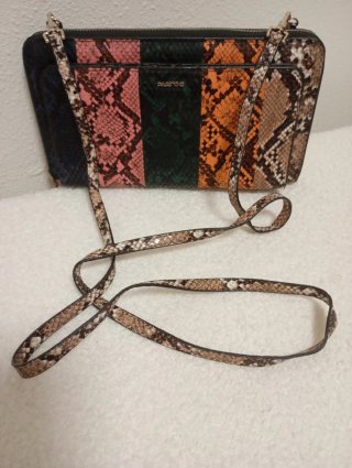 Bolso Cartera Parfois Pitón Multicolor