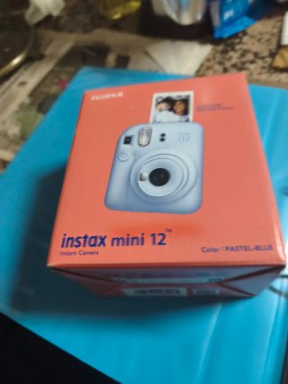 Cámara Instax Mini 12 Azul Fujifilm
