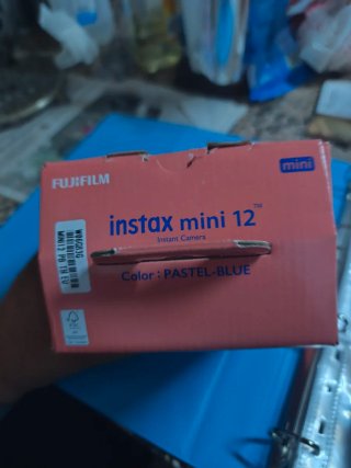 Cámara Instax Mini 12 Azul Fujifilm