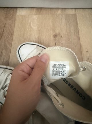 Converse All Star Blancas Caña Alta
