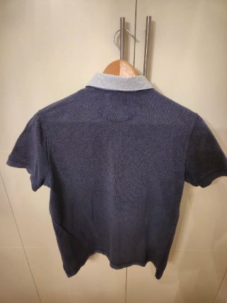 Lote 2 polos Massimo Dutti azules