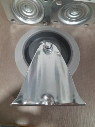 Juego 4 Ruedas (2 giratorias, 2 fijas)