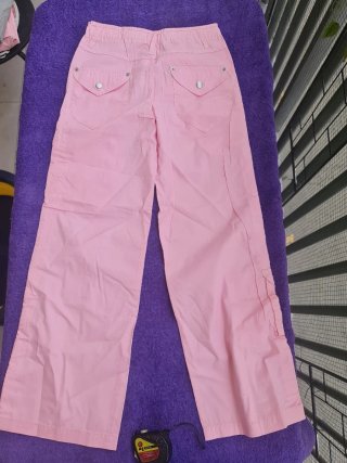 Pantaloni cargo rosa C-Kita by 02 Taglia M bambina