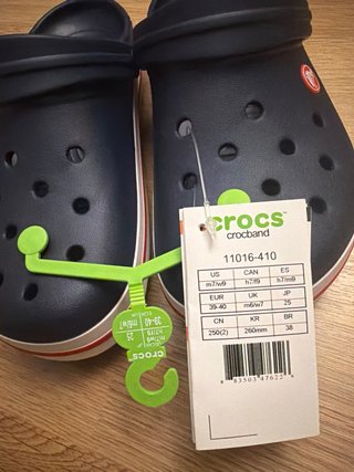 Zuecos Crocs Azul Marino Talla 39-40