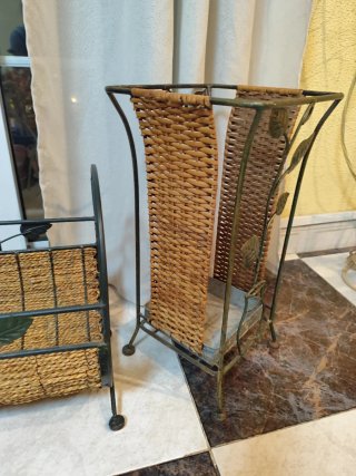Conjunto Revistero y Paragüero a conjunto