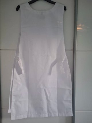 Bata sanitaria Hejco blanca