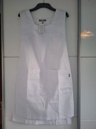 Bata sanitaria Hejco blanca