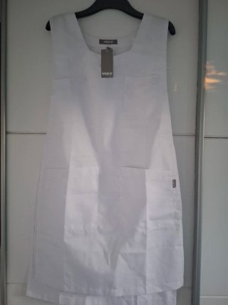 Bata sanitaria Hejco blanca