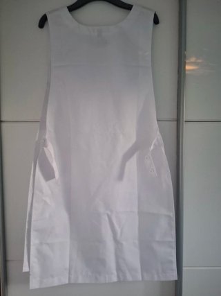 Bata sanitaria Hejco blanca